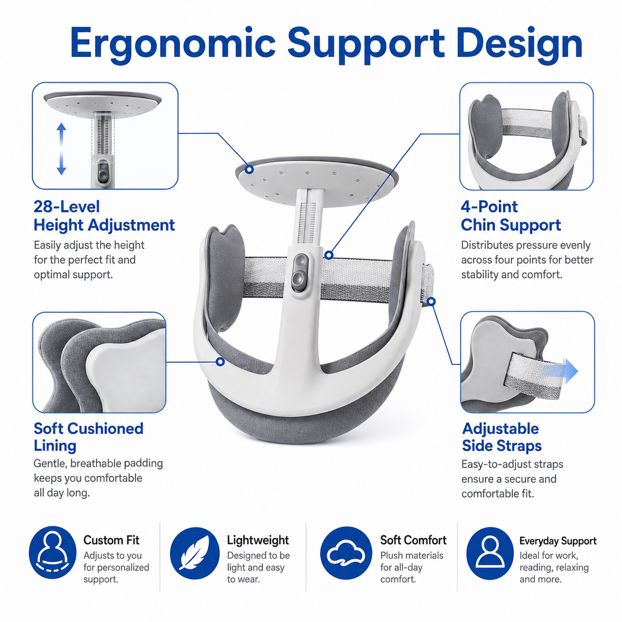 Adjustable Neck Support Brace