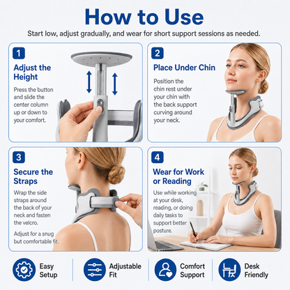 Adjustable Neck Support Brace