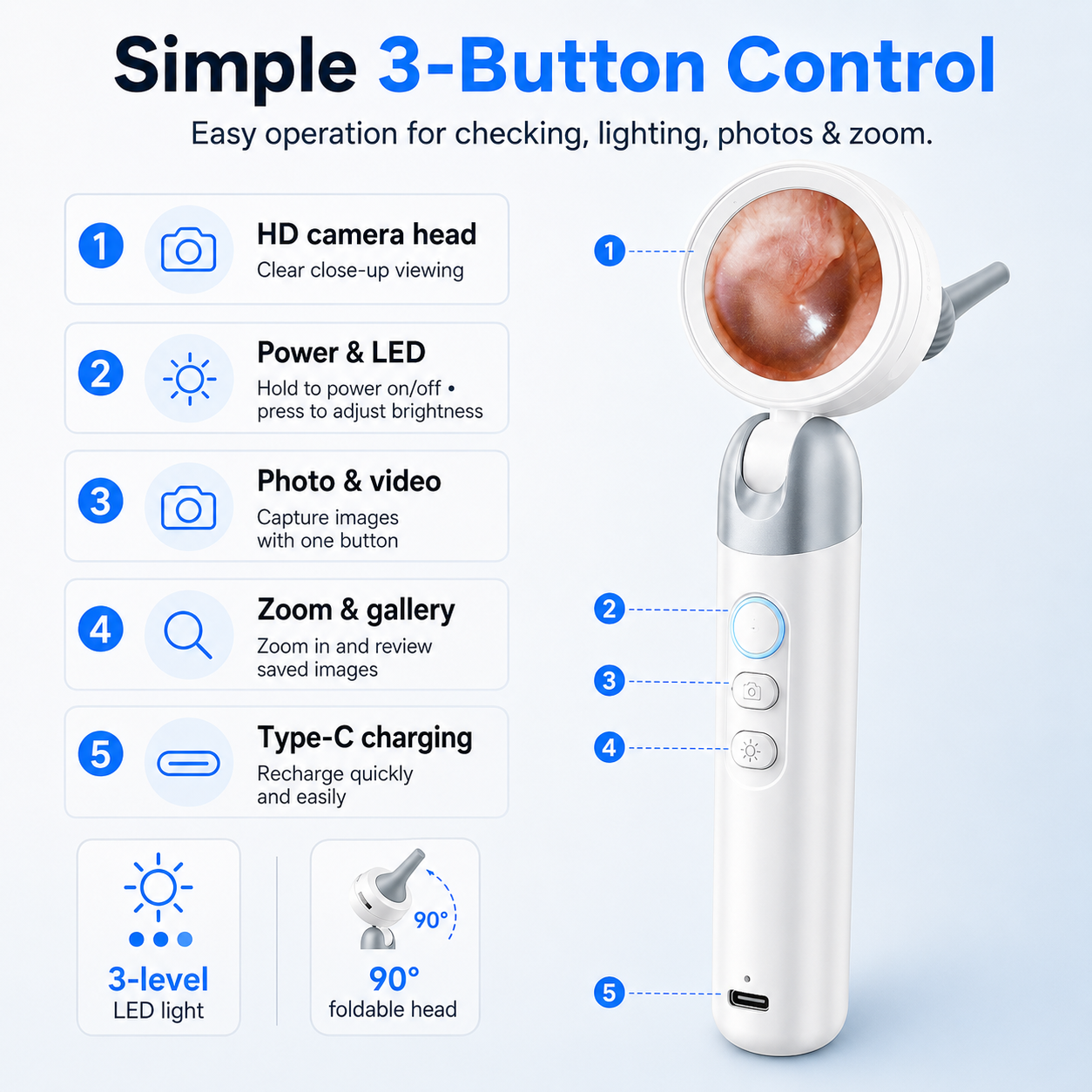 Ayvor™ Otoscope Ear Camera