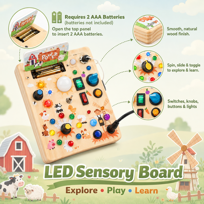 ayvor™ LED Sensory Busy Board