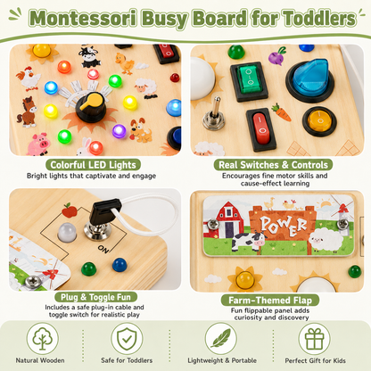 ayvor™ LED Sensory Busy Board